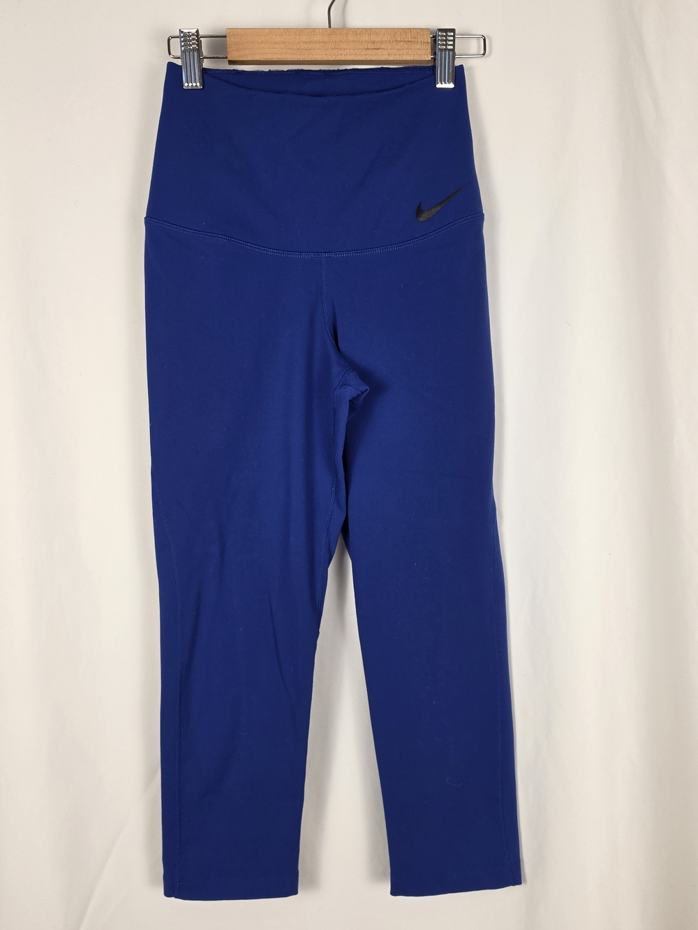 Nike Power Legendary High Rise Capri Leggings Blue - Size XS